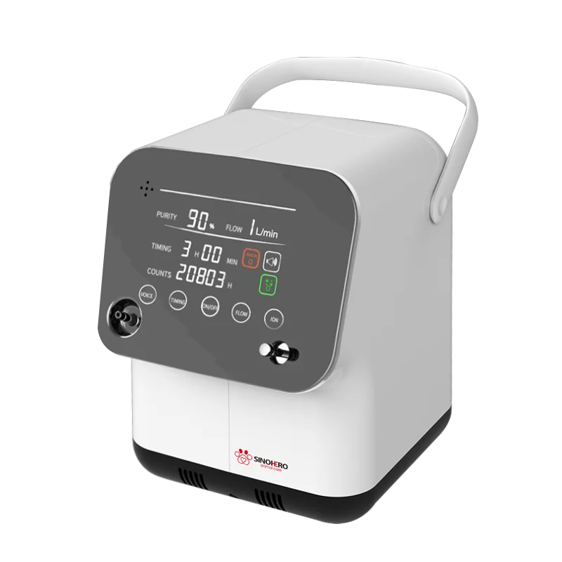 Портативный медицинский пульт дистанционного управления оксигенератор 5l ручка мини-концентратор кислорода для ветеринара
