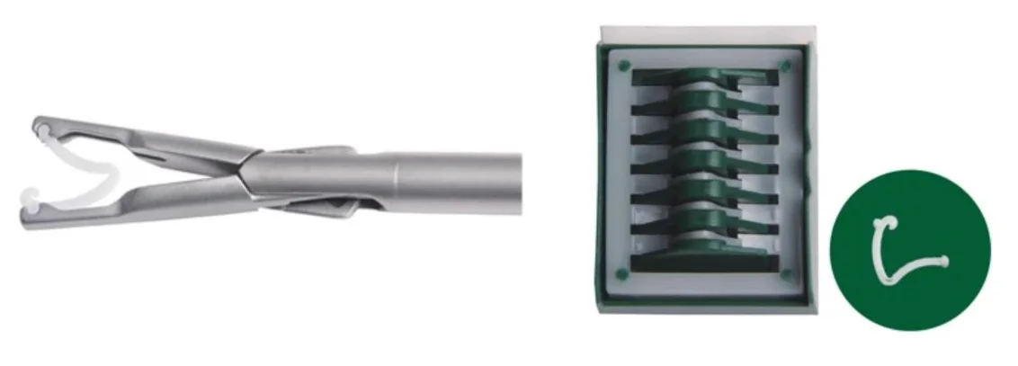 Hemolok clip polymer laparoscopic ligating clips hem-o-lok for surgical use