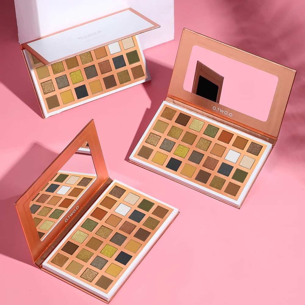 O.TWO.O Private Label 28 Colors Empty Makeup Eyeshadow Palette Wholesale Pick Your Own Colors Eyeshadow