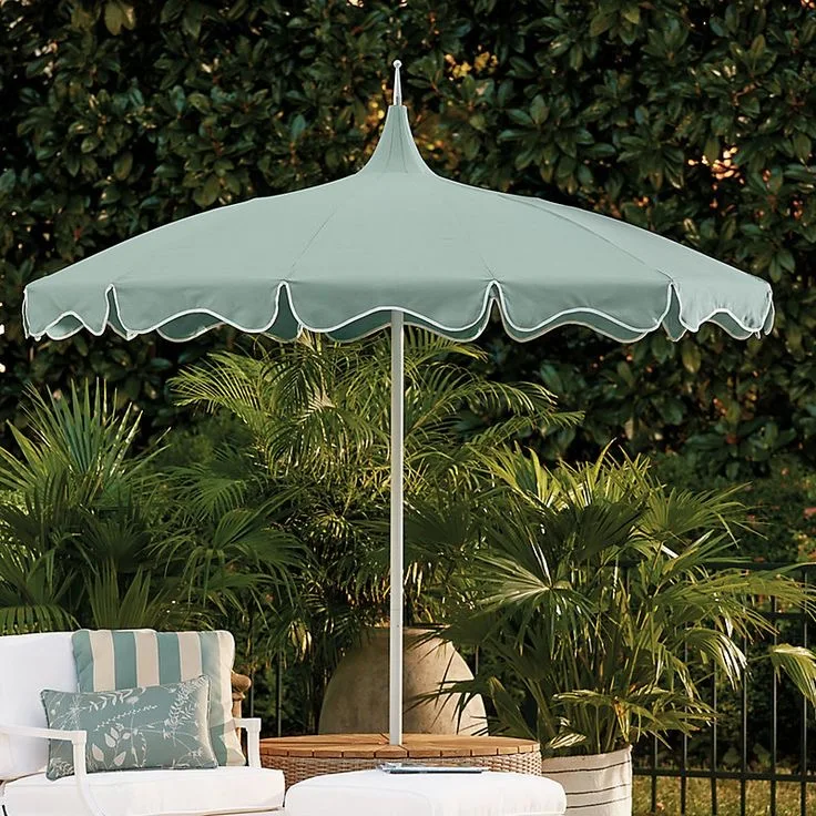 new design Free sample wedding swimming pool sun shade folding parasol patio garden outdoor beach umbrella with base