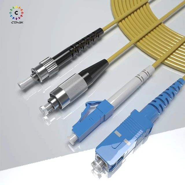 Hot Sales Sc Upc Single Mode 3.0 mm Simple Optical Cable Fiber Optic Patch Cord