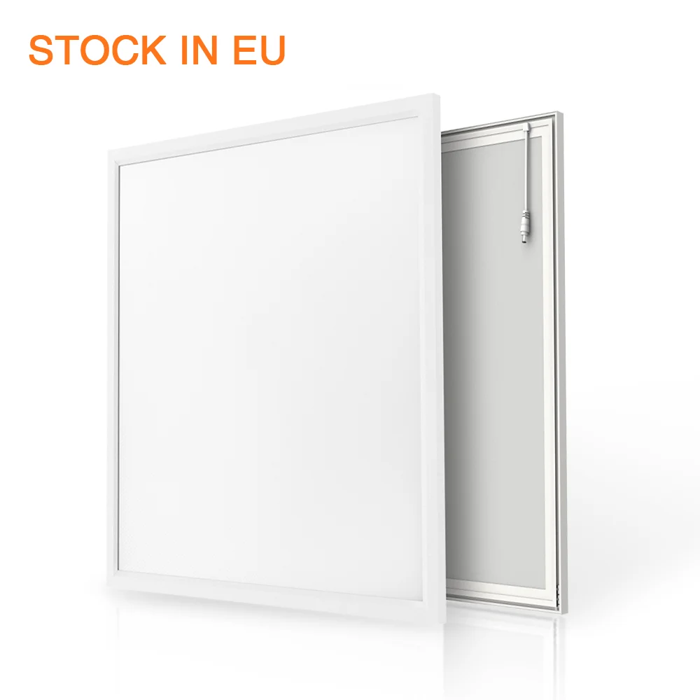 Modern 600x600 & 620x620 LED Panel Light with ENEC Approval 130lm/w Low UGR for Home Office Aluminum Body Warehouse in Europe
