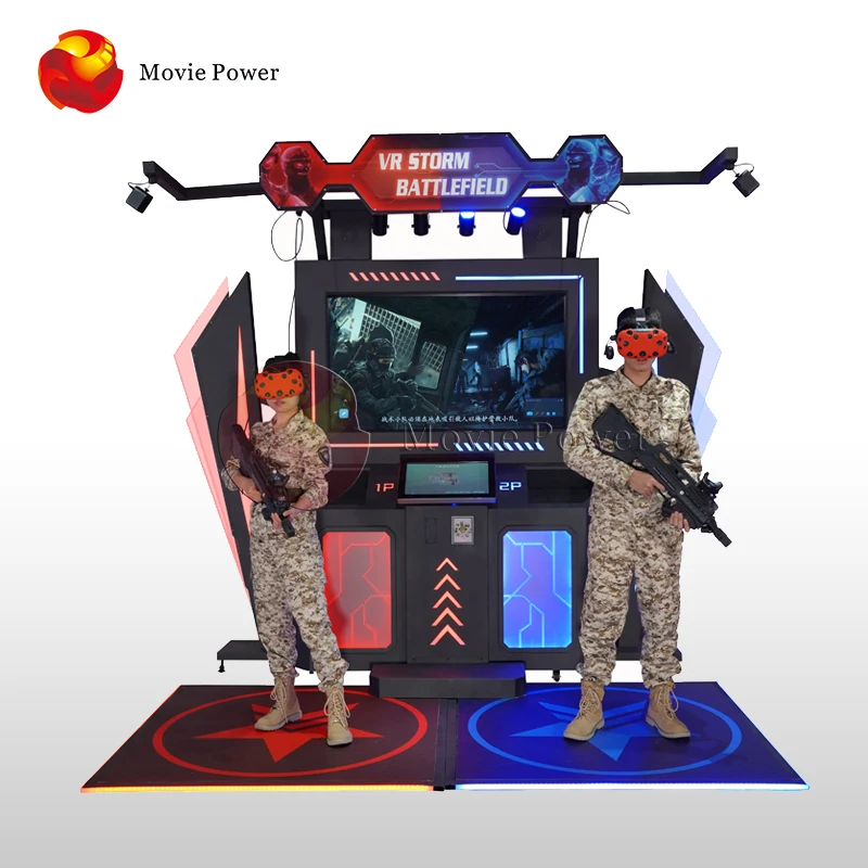  Кинотеатр Power парк аттракционов VR Cs спортивная игра монетная 360 градусов VR-машина бесконечный боевой симулятор 2