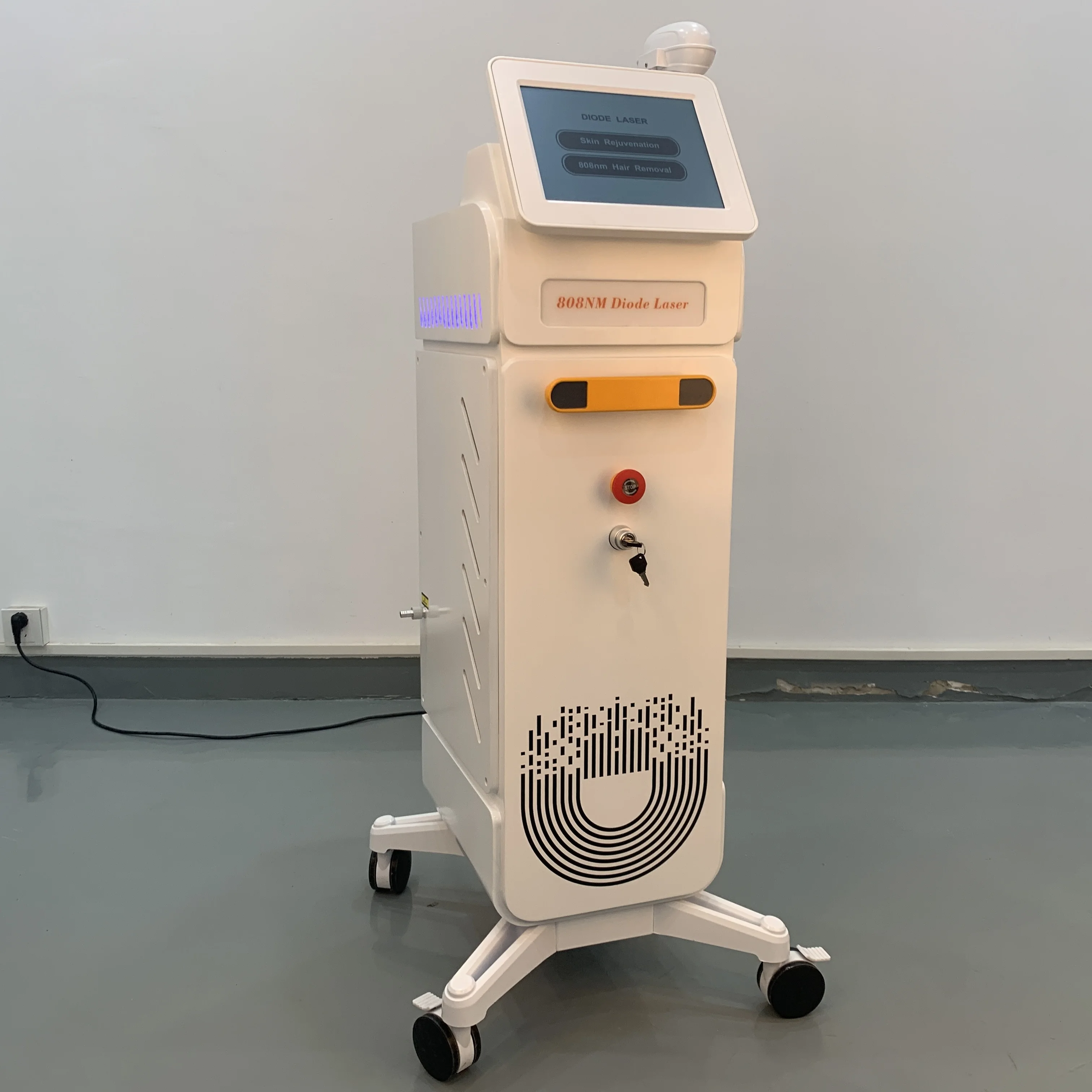 Newest Factory Hot Sell Professional Laser Epilator 810nm Diode Laser Hair Removal Body Whitening Machine