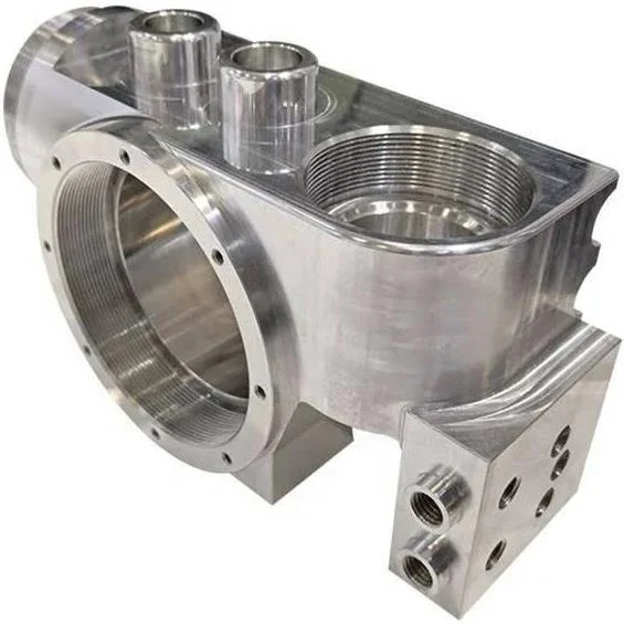 Customized precision 5 Axis CNC milling service machining metal block machined anodized hard anodize cnc machining