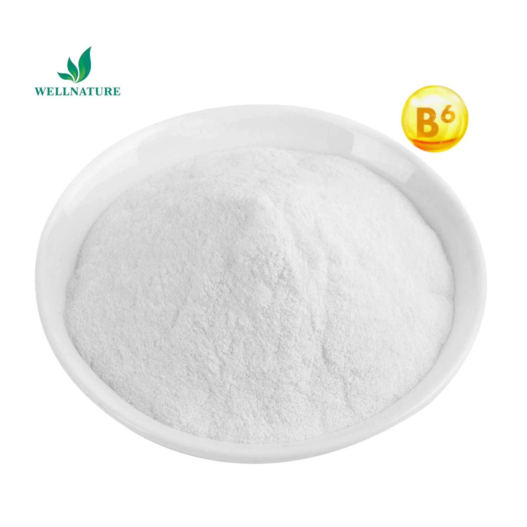 Hot Sell Food Grade Vitamin B6 Pyridoxine CAS 58-56-0 Pyridoxine Hydrochloride Vitamin B6