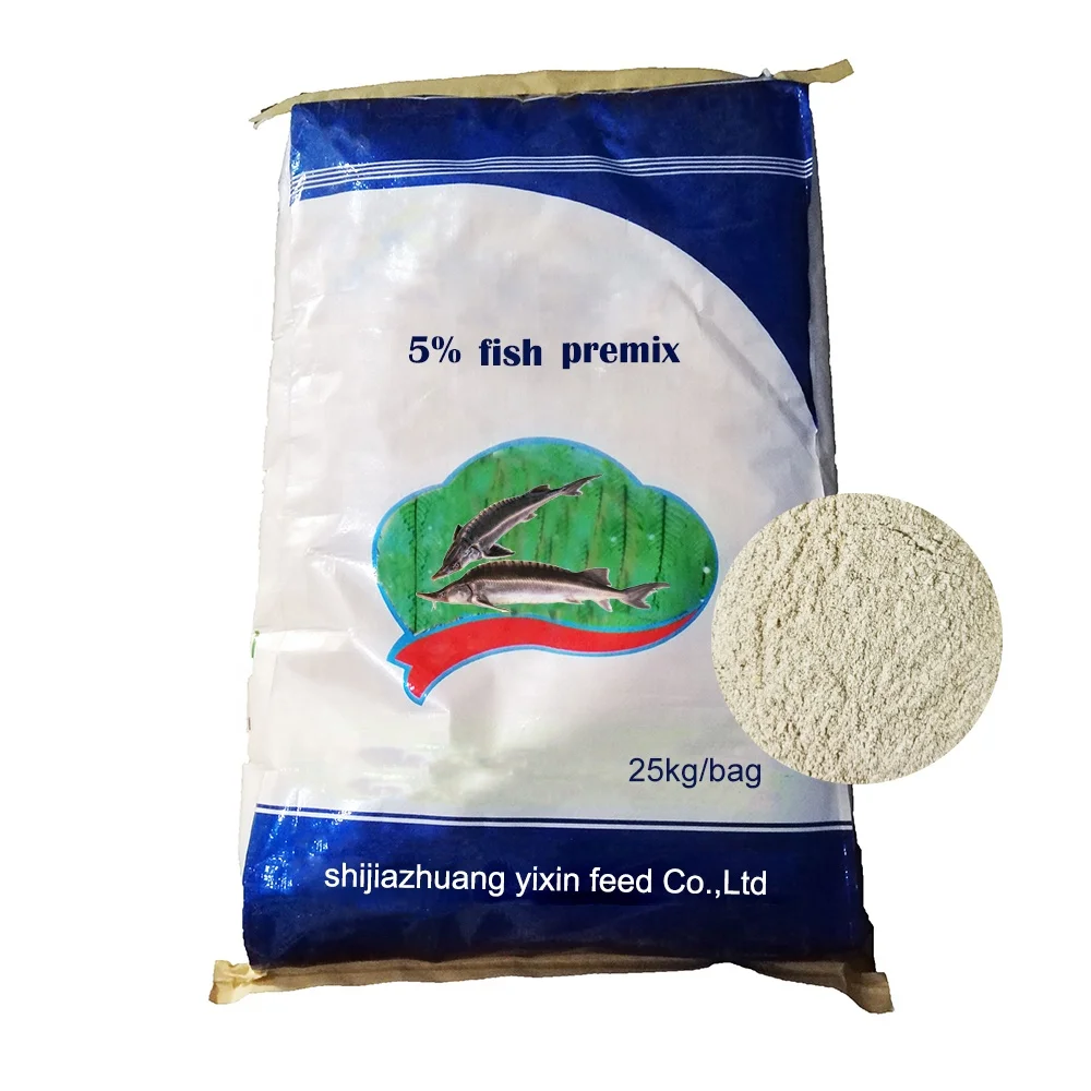 5% Fish premix feed for catfish and tilapia farming with lowest price