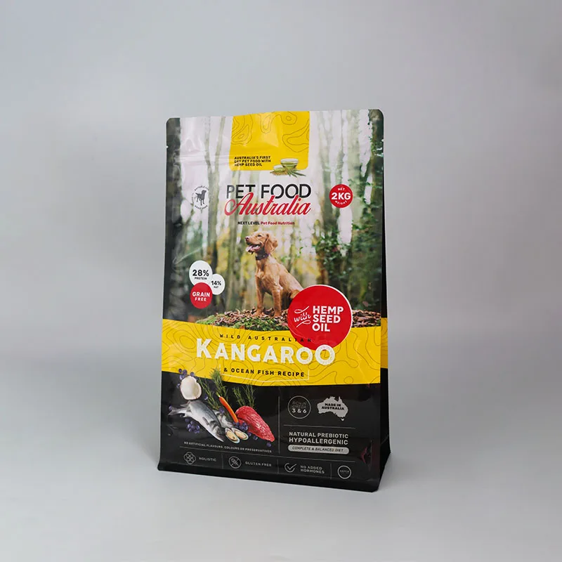 Biodegradable 2kg 5kg 10kg 20kg Smell Proof Wet Wellness Dry Raw Dog Treat Food Packaging Bag