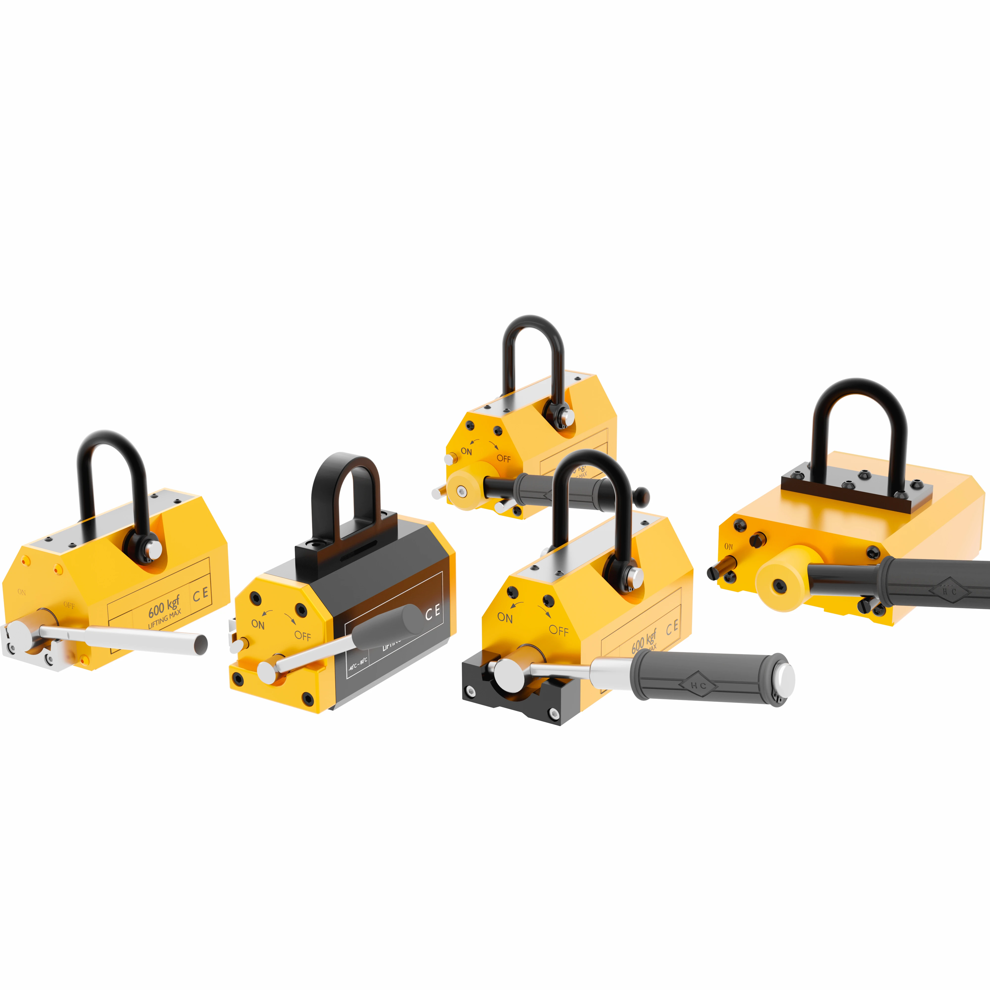 Hot Sale Permanent Magnetic Lifter 400 kg 3.5 Times Safety Manufacturer CE Certificated Without Electric