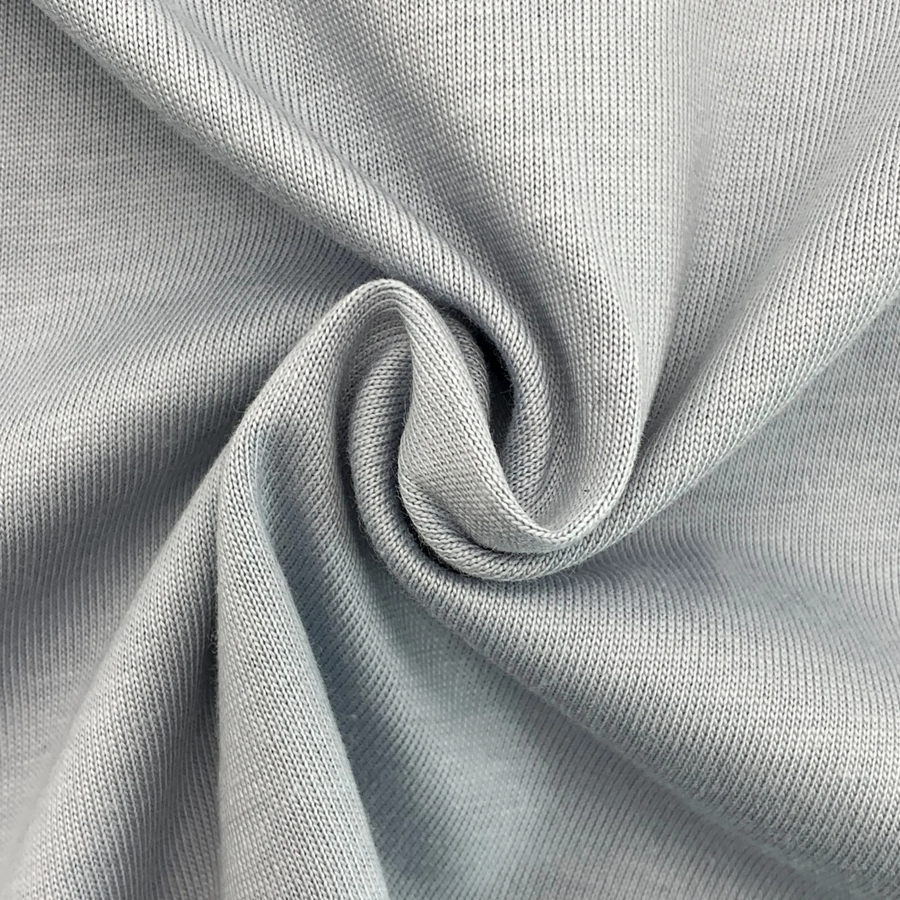 Organic Cotton Skin-Friendly Yarn Dyed Knitted 32S Double Yarn Jersey Fabric