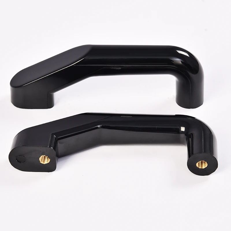 Customized high quality industrial pull handle black machine door handle