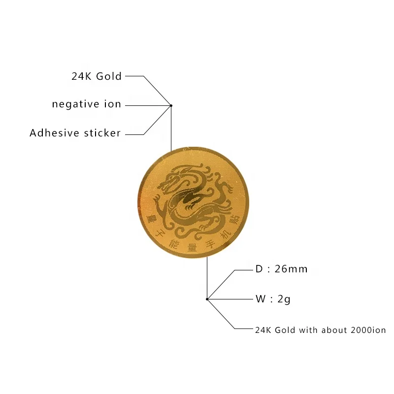 Anti Radiation Quantum Shield Sticker EMF Blocker Neutralize Protection from Cell Phones and Electronic Devices WiFi 5G