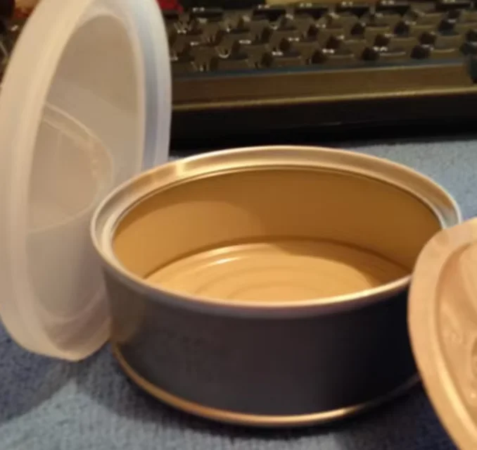 High Quality Leaf Stash  Flower 100ml Dry Food Tin Can No Smell Airtight Close Tin with Plastic Lid