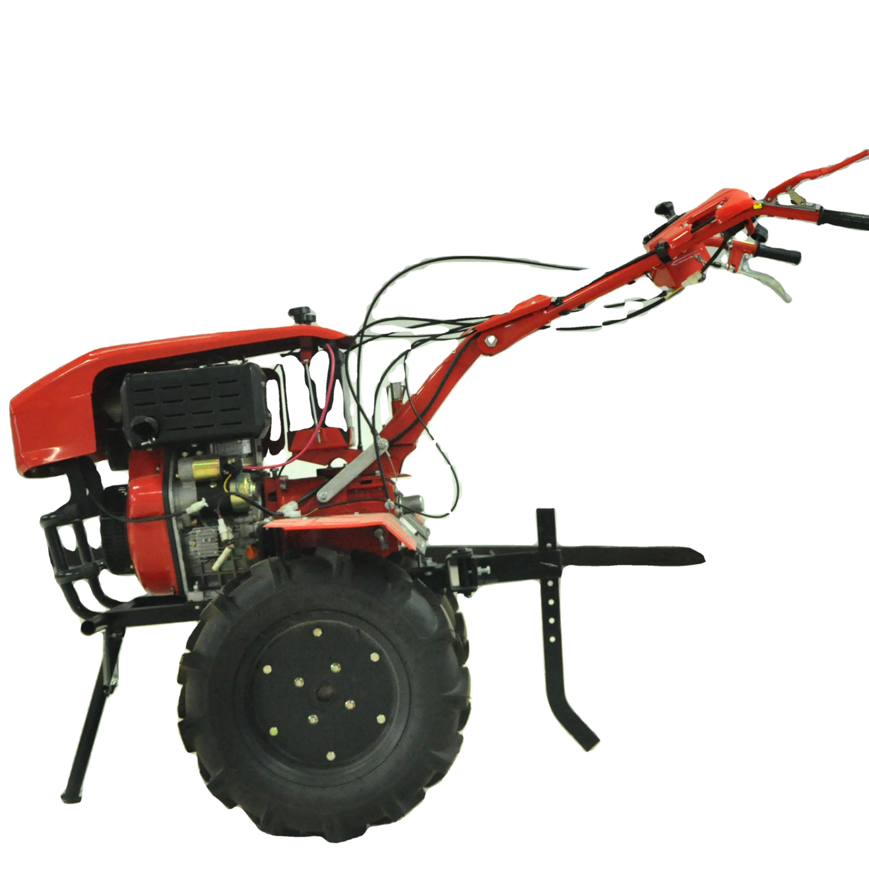Электрический стартовый сельскохозяйственная техника 12HP дизельный мини-культиватор 600 мм