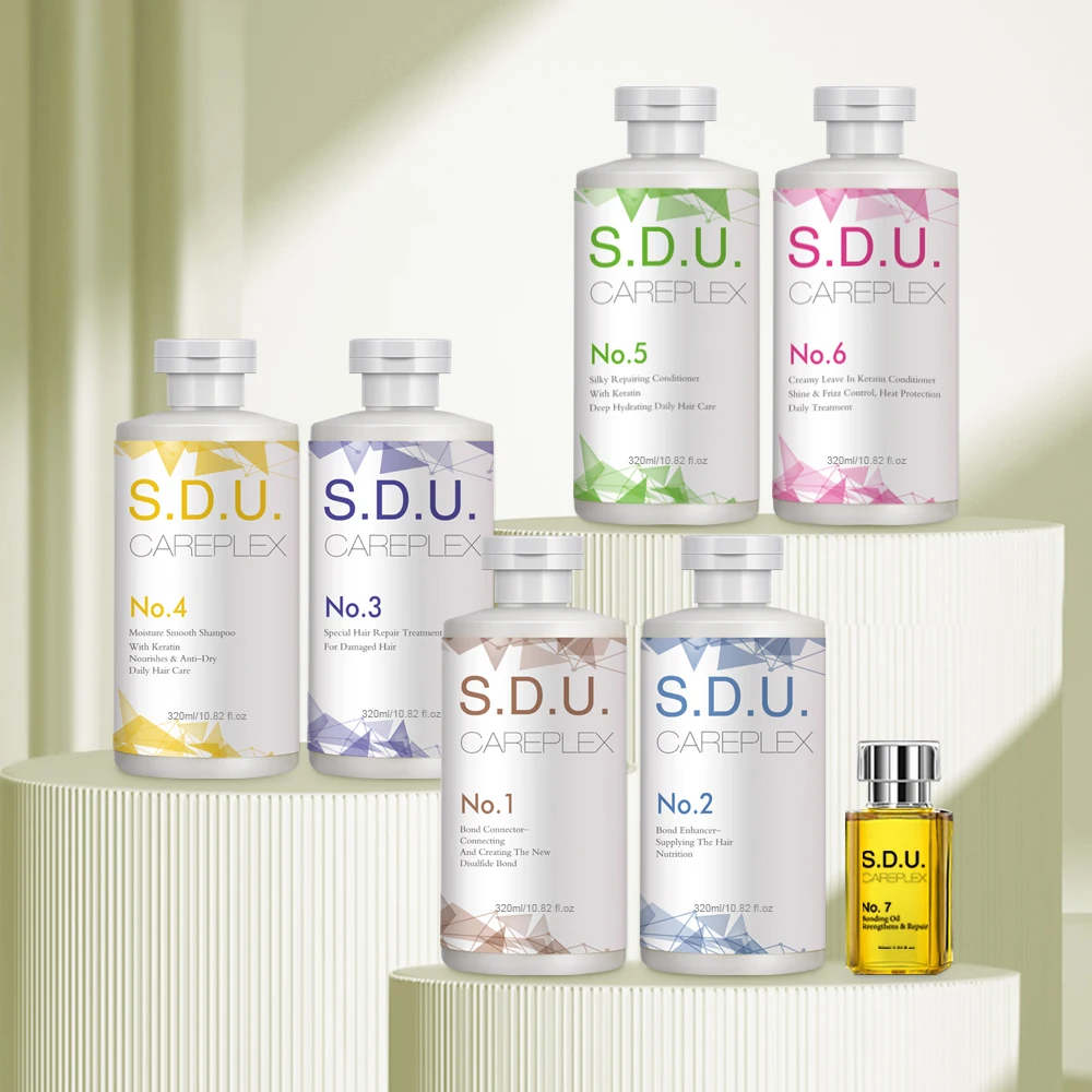 SDU CarePlex No.4 Private Label Botanical Ingredients Hair Care Improve Dryness Easily Remove Dirt Hair Shampoo