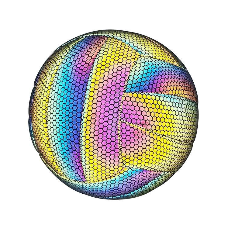 Custom-made high-end soft touch PU materials luminous volleyball, No. 5 Sports Training Ball, indoor and outdoor volleyball