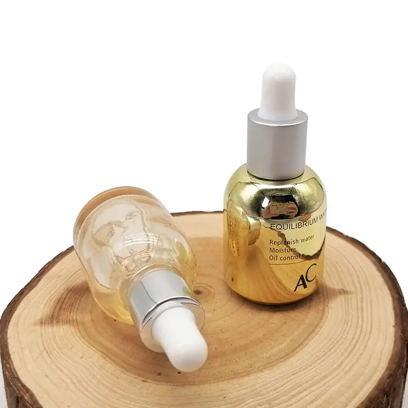 Golden Supplier Eco Friendly Serum Bottle Serum Bottle Custom EDM Glass Bottle For Skincare