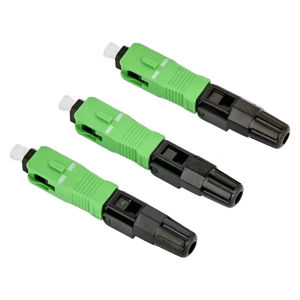 Waterproof sumitomo esc250d 55 60mm conector upc apc conectores de fibra conector de fibra optica sc apc fiber fast connector