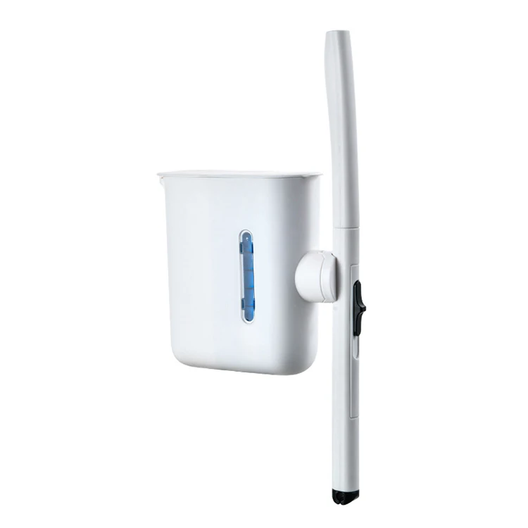 Newly Replaceable Refill Heads Disposable Toilet Cleaning Brush For Bathroom Sponge head Toilet brush with base