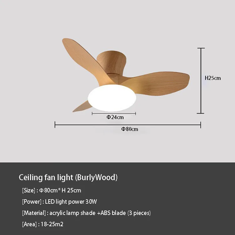 New Nordic suction roof fan lamp bedroom dining room study simple ceiling fan lamp