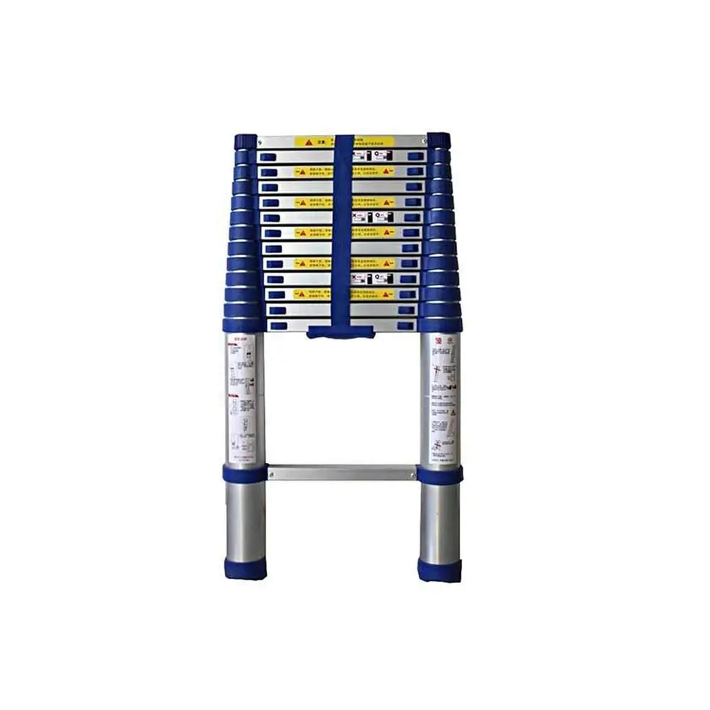 PRIMA Strong Ladder 12 Steps Alloy Steel Folding Ladder For Attic Mini Ladder