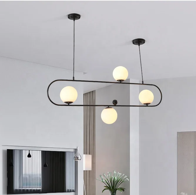 Nordic Pendant Lights decor hanging Lamp With Glass Ball Indoor Lighting For Bedroom Kitchen Bar