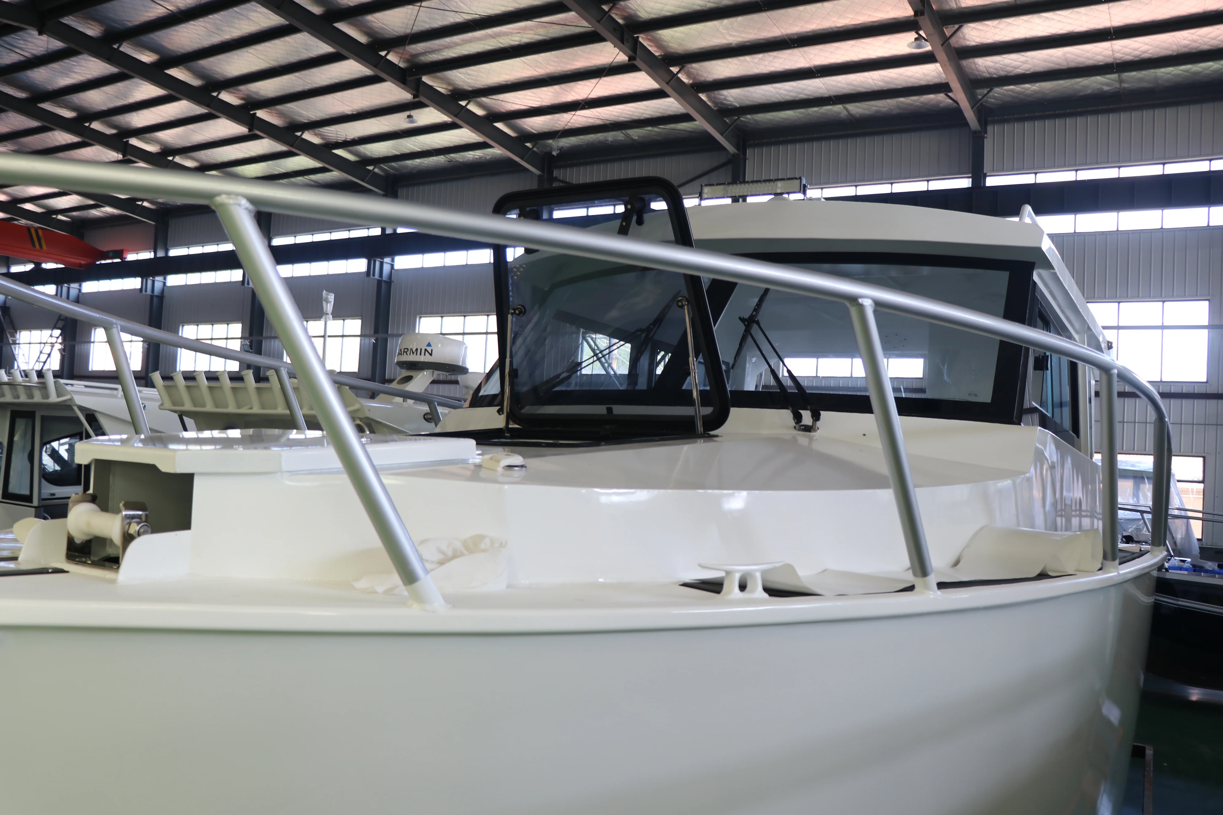 9.6m/35ft Full Welded Aluminum Sport Fishing Boat Leisure Boat Hold  10 People