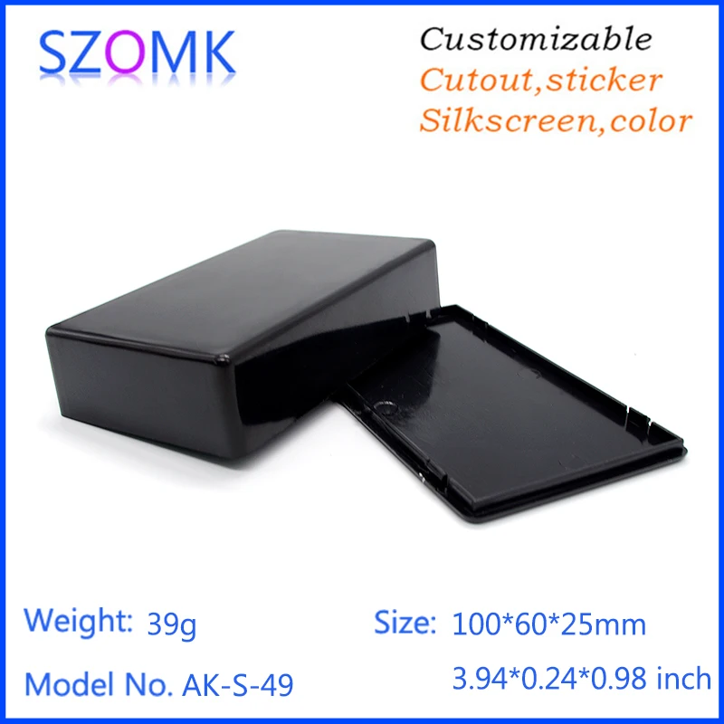 100 * 60 * 25 mm  abs plastic enclosures instrument box AK-S-49