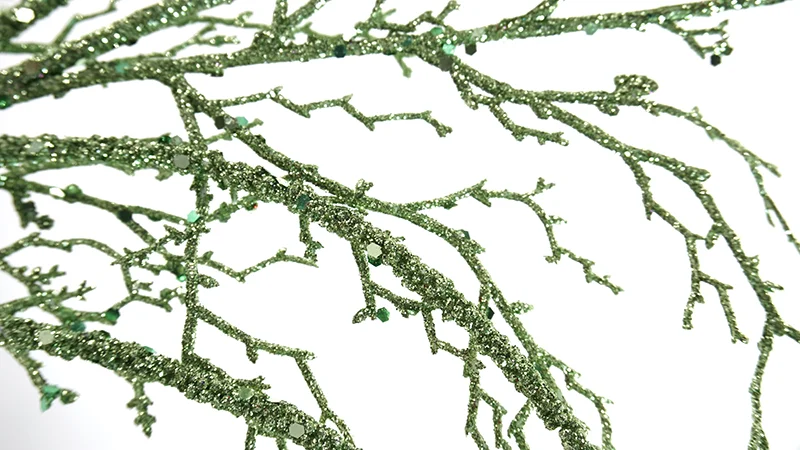 Hand-made Artificial Flower Branches New Hot Selling Glittering Flowers