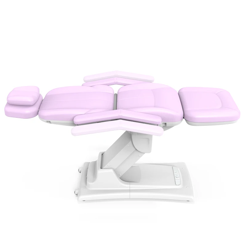 Manufacturer custom OEM professional luxury 3 Motors adjustment facial bed beauty salon aesthetic bed Electric Beauty Bed
