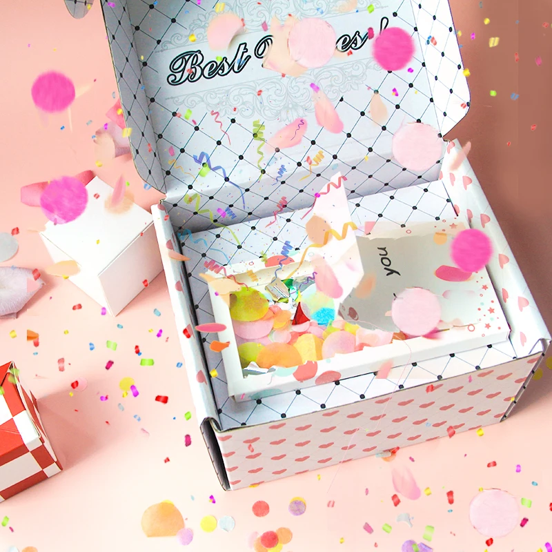 2023 New Arrival Photo Album Card Surprise Gift Box Explosion Bomb Box surprise boxes, Surprise Cards