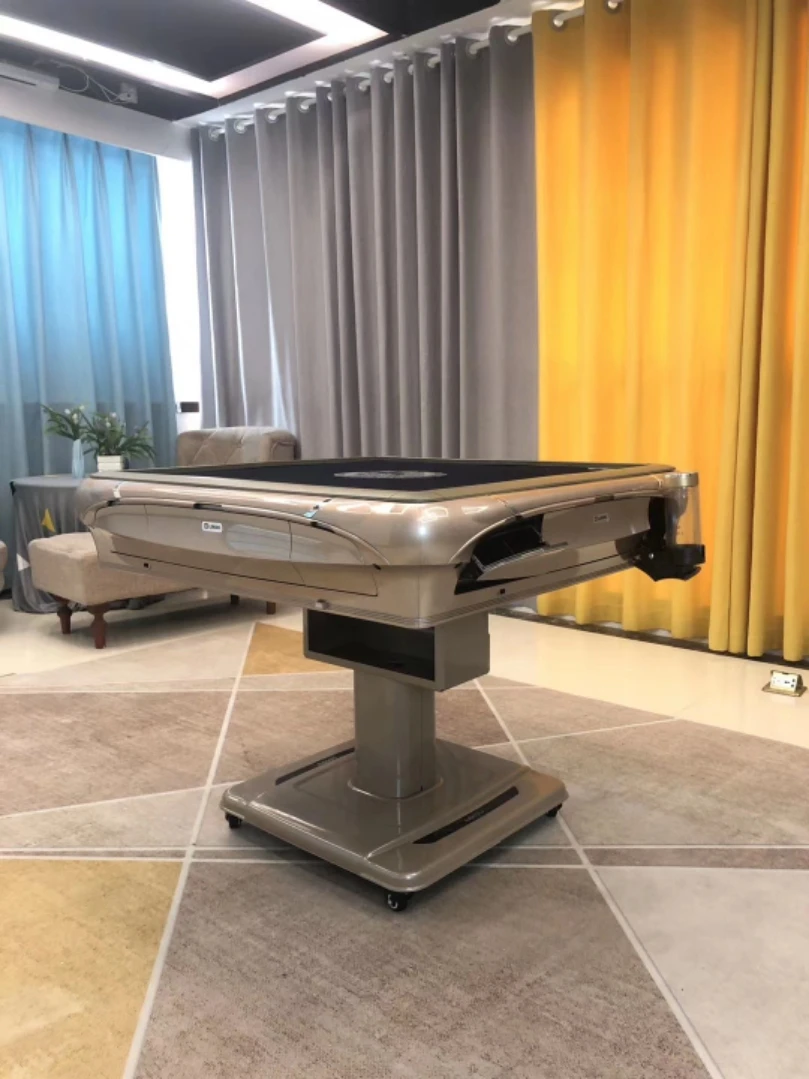 New stylish modern minimalist luxury mahjong household automatic folding mahjong table