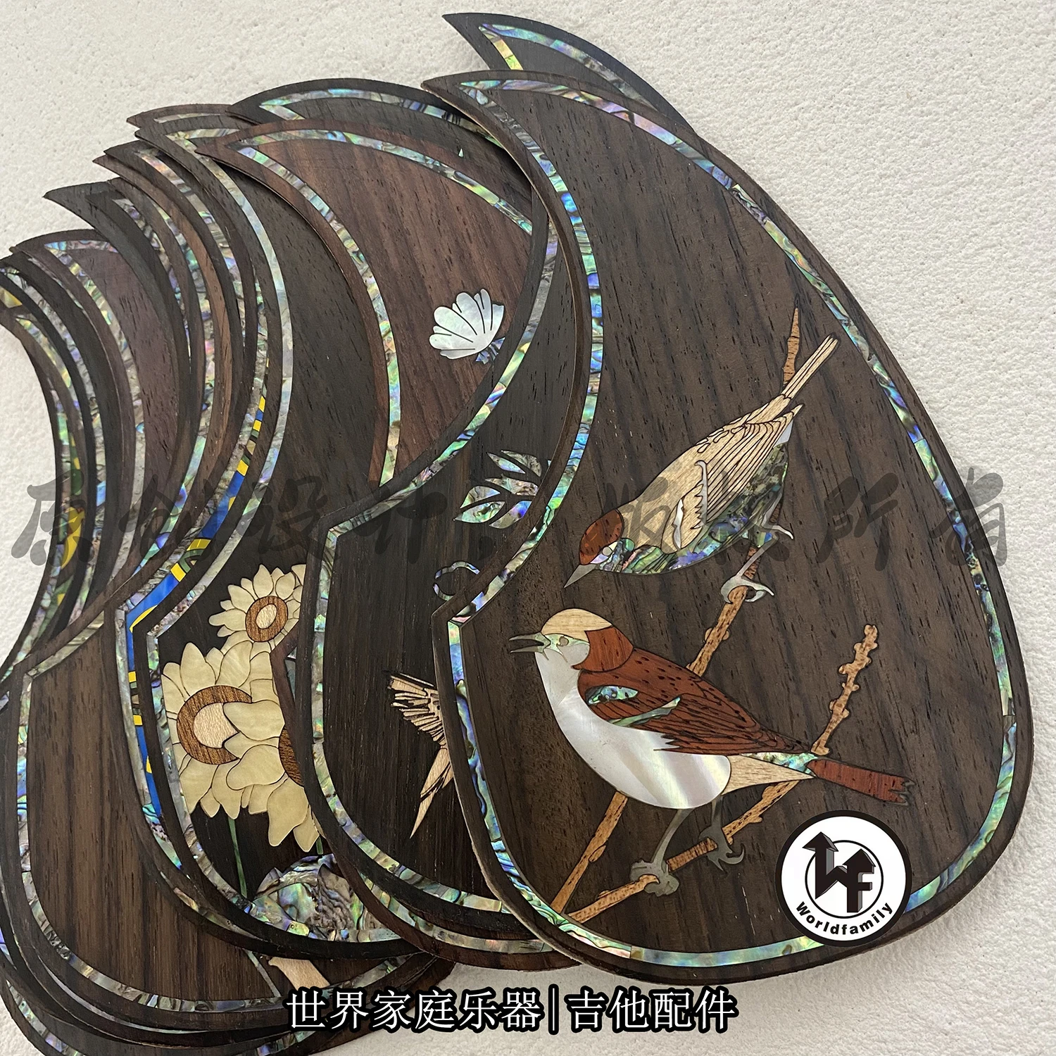 Chinese Guitar wooden Pickguard for custom cut guitar  for sale