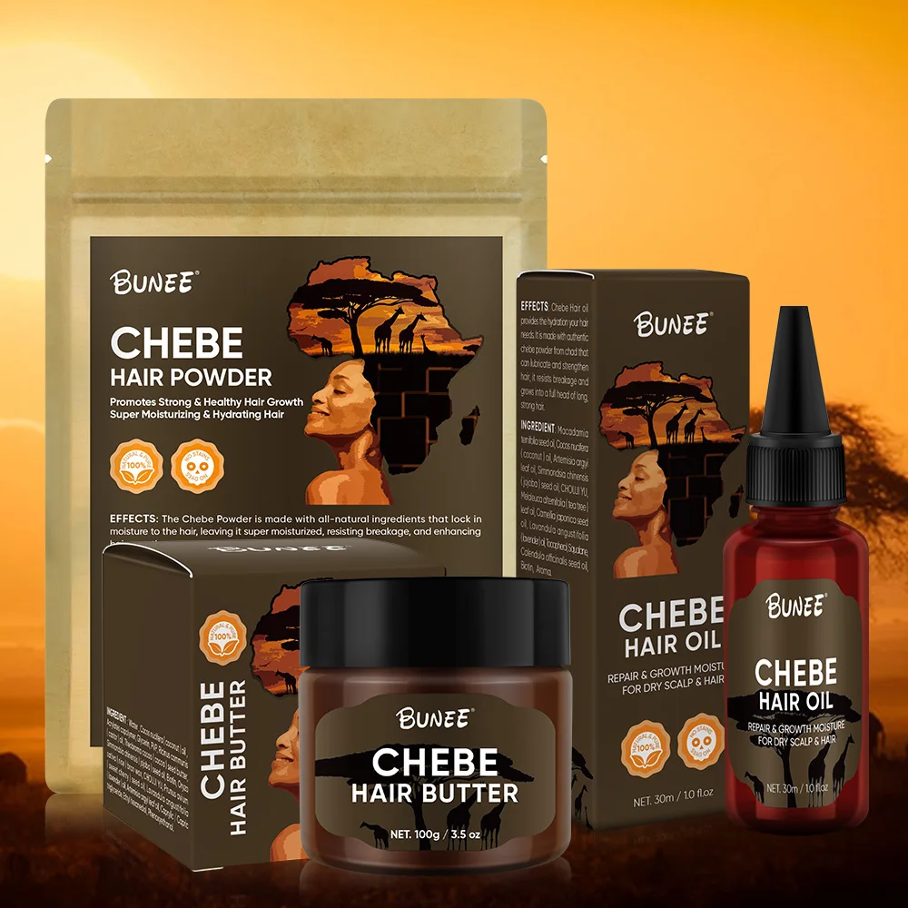 Factory Wholesale All Chebe Hair Care Products Powder Strengthener for Growth Natural