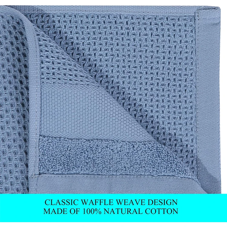 2022 new style eco-friendly soft comfortable cotton fabric kitchen towels absorb efficiently tea towel dining towel