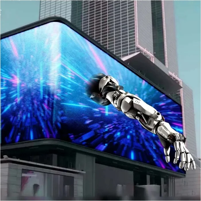 RAYBO Outdoor Flexible display P6 P8 High Brightness HD Led Advertising Screen SMD Billboards Full Color Led Display Panel Price