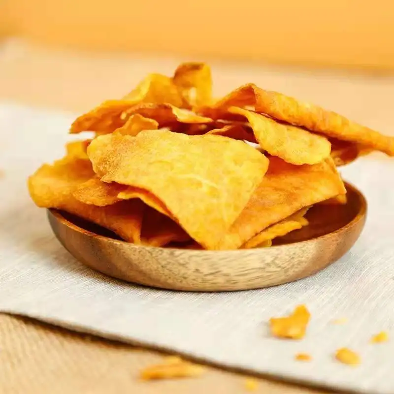 
Vacuum frying sweet potato VF potato chips factory whole sale vucuum frying sweet potato slices dried sweet potato chips 