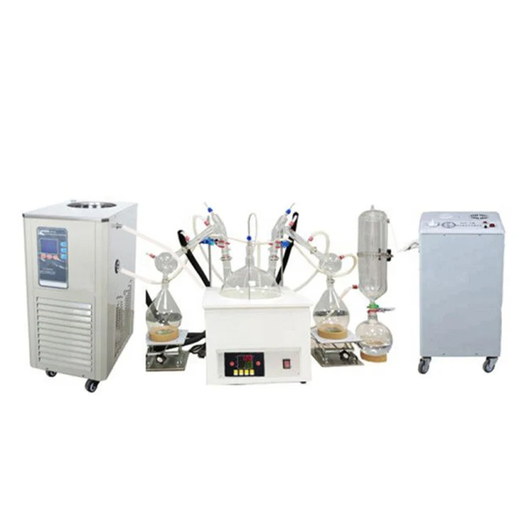 Factory Wholesale New 5 Liter Wiped Film Machine Short Path Distillation