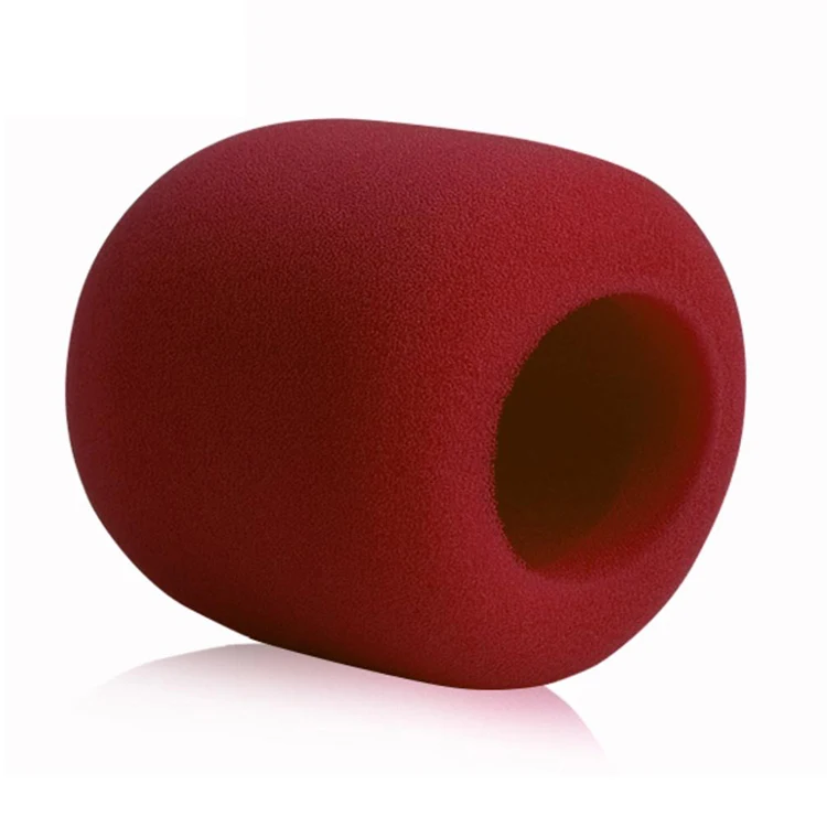 SponDuct OEM Factory Price Best Price Small Microphone Windscreen Mic Foam Cover Sponge 30*20*8Mm Mini Speaker Covers