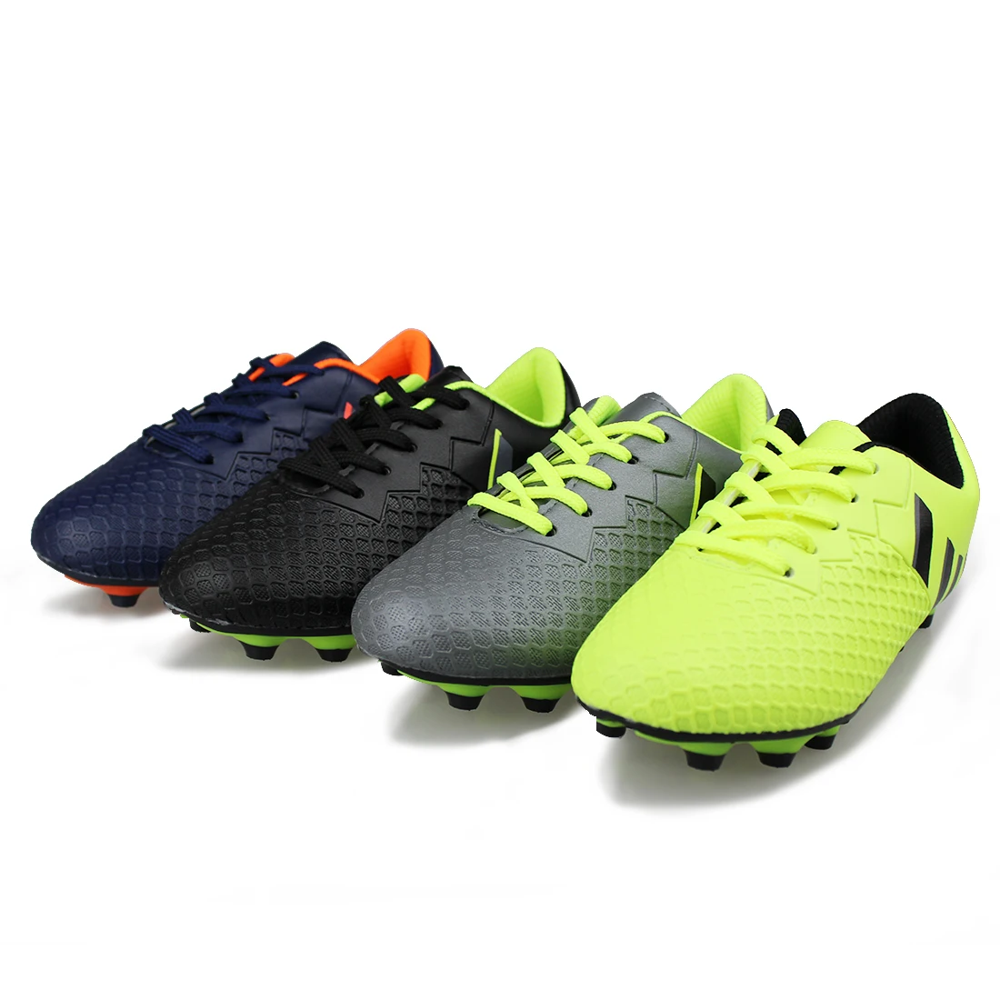 
Professional cheap soccer shoes boys indoor outdoor athletic soccer shoes 