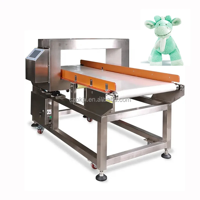 Automatic Food Grade Metal Detector Conveyor Multi-language Belt Food Industry Metal Detector Machine