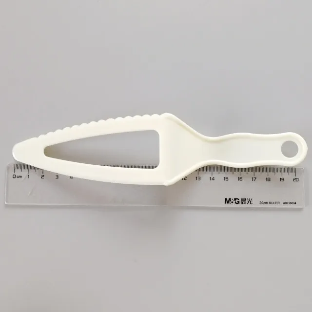 best selling plastic knife for birthday cake food grade bread server butter knife cake shop plastic disposal spoon for pro