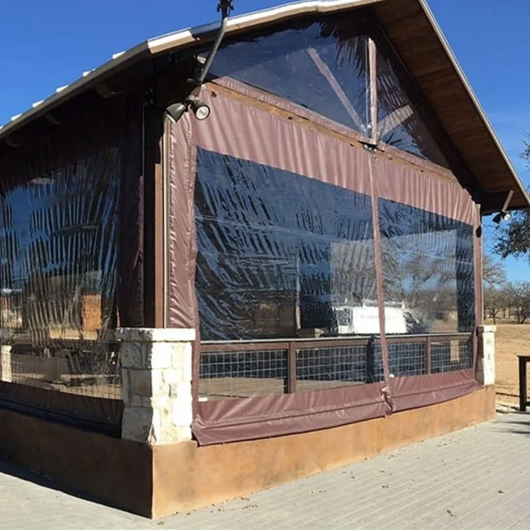 Наружные водонепроницаемые прозрачные Занавески Из ПВХ/ТПУ для внутреннего дворика и Мойки автомобиля промышленные пластиковые занавески