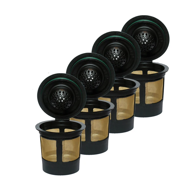 Direct Factory Price keurig k cup coffee filter promotional stainless steel golden tea filter