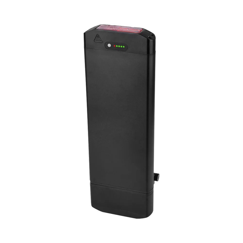 Rechargeable Lithium Ion 36 Volt Rear Rack Electric Bicycle 10ah 13ah 15ah 17ah Li Ion Battery Ebike Battery 36v 48v