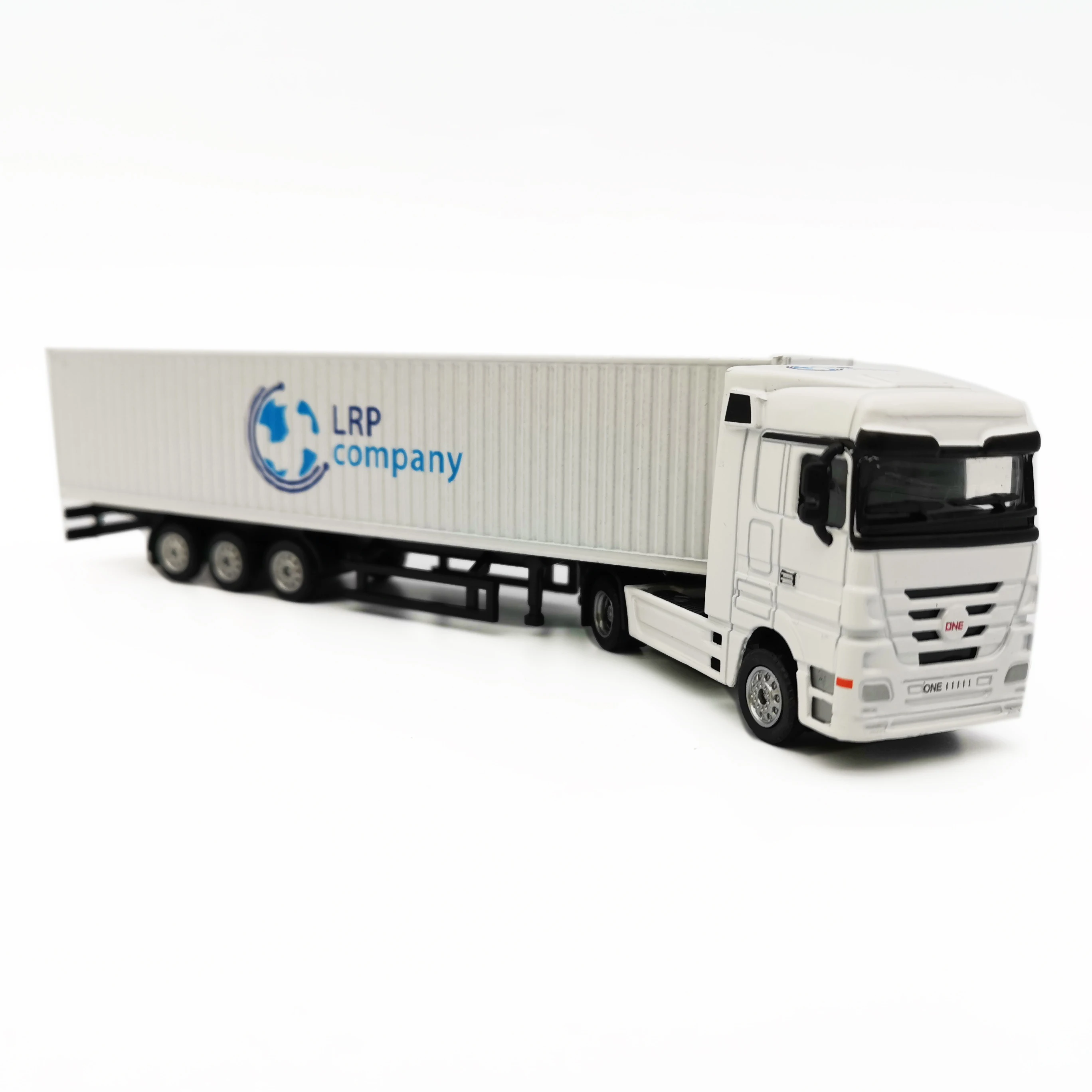 O.A.S Container Model Factory Shipping Gift Toy Truck Customized 1:87 LRP Alloy Material  Container Model Truck