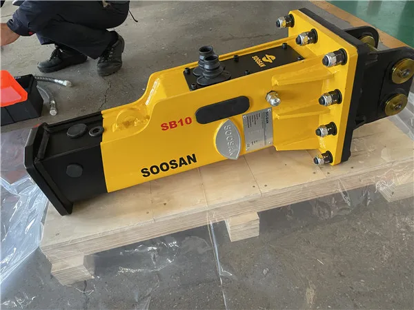 Hydraulic Hammer Rock Breaker Hammer For Mini Excavator Skid Steer Jack Hammer Soosan Sb10 For Mini Excavator