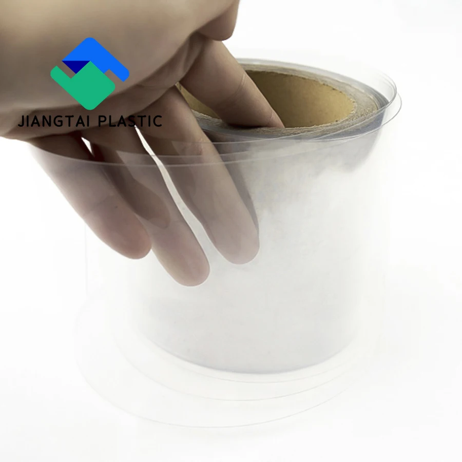 Jiangtai 1mm Thickness Transparent PET Film PET Sheet roll for Thermoforming
