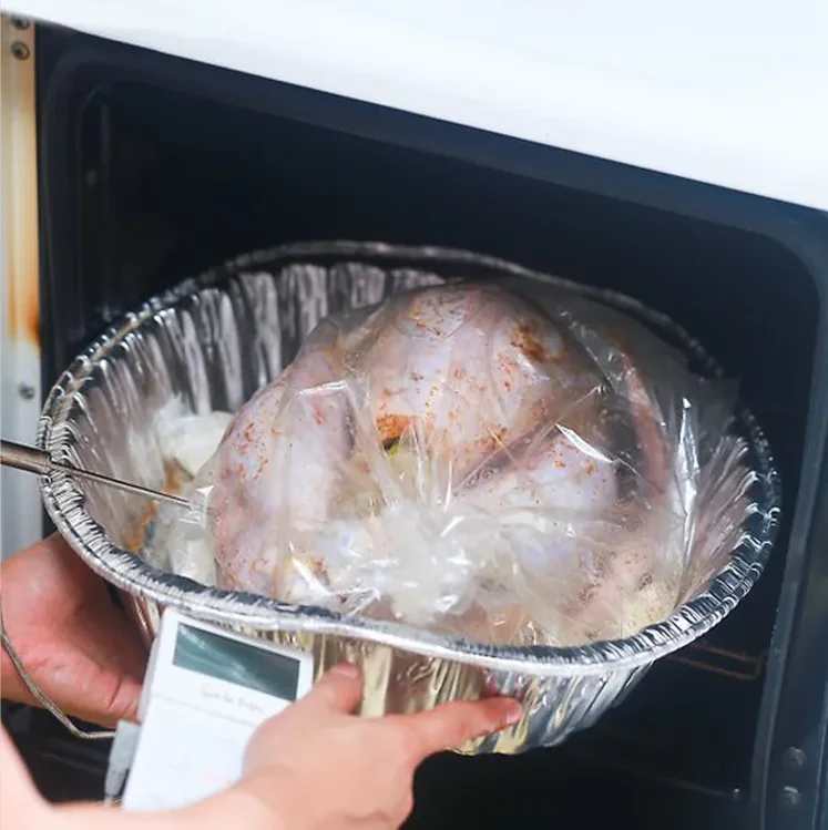 Heat Resistance Nylon PET Oven Bag High Temperature Resistant Kitchen Liner Tools Boil Bags For Cooking Seafood Chicken Turkey