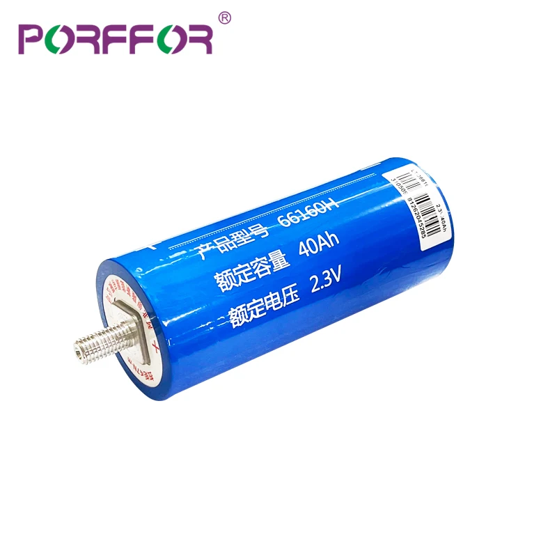 Yinlong LTO 66160h 2 3V 40Ah  Lithium Titanate Battery with 30000 Super Long  Life Cycle for Energy Storage System